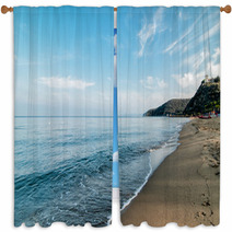 Punta Ala Beach, Tuscany Window Curtains 61787978