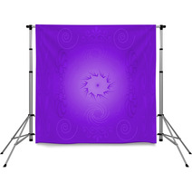 Purple Absract Design Backdrops 4669998