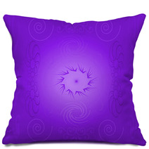 Purple Absract Design Pillows 4669998