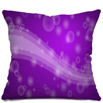 Purple Abstrct Background Pillows 68671299