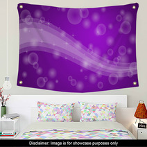 Purple Abstrct Background Wall Art 68671299