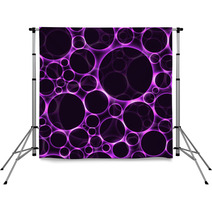 Purple Bubbles Background Backdrops 71144456