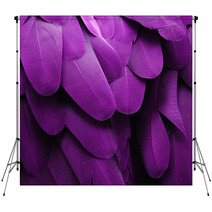 Purple Feathers Backdrops 61004362