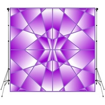 Purple Geometric Tile With A Gradient Backdrops 71743705