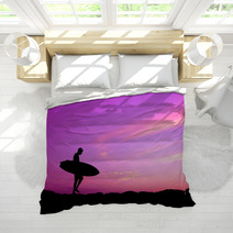 Purple Sky Surfer Bedding 53714200