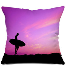 Purple Sky Surfer Pillows 53714200