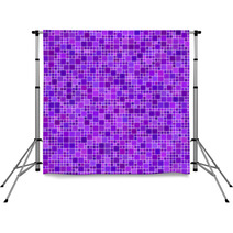 Purple Square Mosaic Background Backdrops 69327332