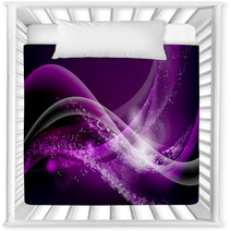 Purple Vector Abstract Background Nursery Decor 54804289
