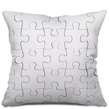 Puzzle White Pieces Pillows 71283233
