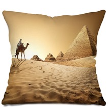 Pyramids In Desert Pillows 89970771