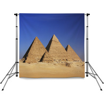 Pyramids Of Giza, Cairo Backdrops 55134478