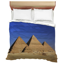 Pyramids Of Giza, Cairo Bedding 55134478