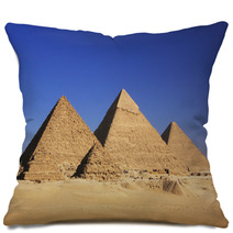 Pyramids Of Giza, Cairo Pillows 55134478