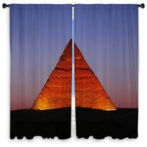 Pyramids Window Curtains 2018392