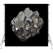 Pyrite Mineral Stone Backdrops 28364593