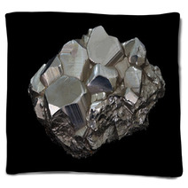 Pyrite Mineral Stone Blankets 28364593