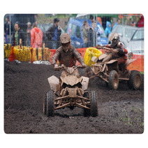 Quad Bike Racing In Dirt And Mud Rugs 8629201