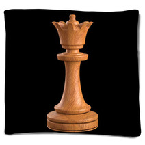 Queen Chess. Clipping Path Included. Blankets 69437570