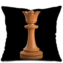 Queen Chess. Clipping Path Included. Pillows 69437570