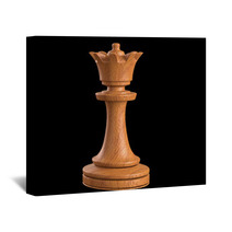 Queen Chess. Clipping Path Included. Wall Art 69437570