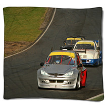 Race Cars On Track Blankets 5204020