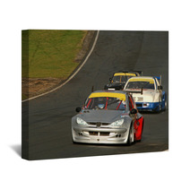 Race Cars On Track Wall Art 5204020