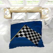 Race Flag Bedding 25370606