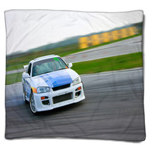 Racing Car Drift Blankets 26771269