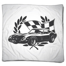 Racing Car Fer Blankets 52259079