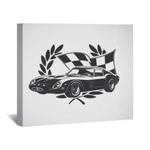 Racing Car Fer Wall Art 52259079