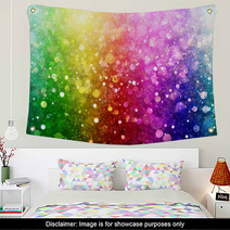 Rainbow Of Lights Wall Art 65301126