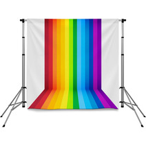 Rainbow Perspective Background Backdrops 47876215