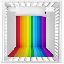 Rainbow Perspective Background Nursery Decor 47876215
