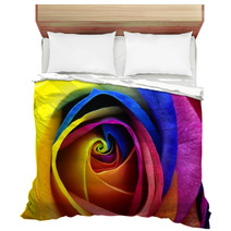 Rainbow Rose Or Happy Flower Bedding 59603526