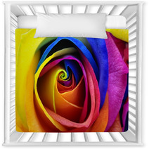 Rainbow Rose Or Happy Flower Nursery Decor 59603526
