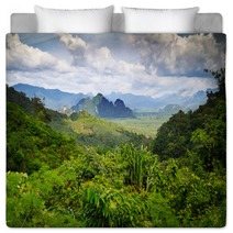 Rainforest Of Khao Sok National Park In Thailand Bedding 47263789