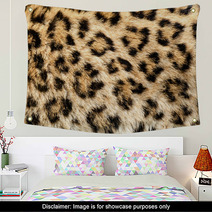 Real Live North Chinese Leopard Skin Texture Background Wall Art 46020809