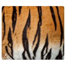 Real Live Tiger Fur Stripe Pattern Background Rugs 44789361