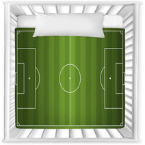 Realistic Vector Football - Soccer Field Nursery Decor 55755436