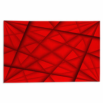 Red Abstract Background Rugs 60626237
