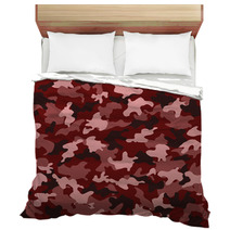 Red Camouflage Bedding 60295188