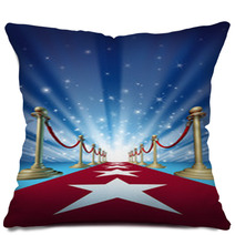 Red Carpet To Movie Stars Pillows 40014226