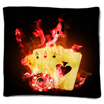 Red Fire Blankets 13136974