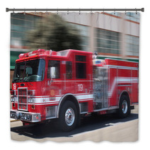 Red Fire Truck Bath Decor 1248965