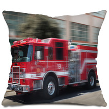 Red Fire Truck Pillows 1248965