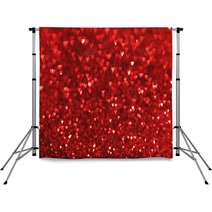 Red Glitter Background Backdrops 59387243