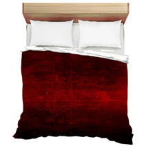 Red Grunge Background Bedding 60403546