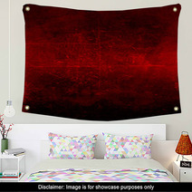 Red Grunge Background Wall Art 60403546