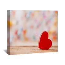 Red Heart. Wall Art 67399825