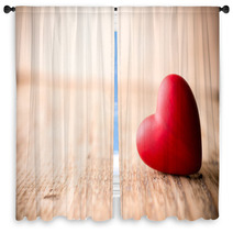 Red Heart. Window Curtains 60214820